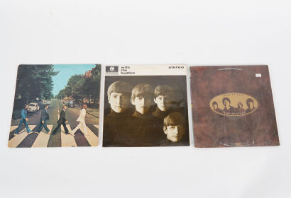 The Beatles Abby Road, With The Beatles, Love Songs LPs