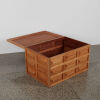 A Mid-Century Blanket Box With Geometric Panelling - 2