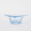 An Art Glass Bowl With A Triangular Base