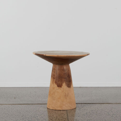 A Hand-Crafted Wooden Side Table