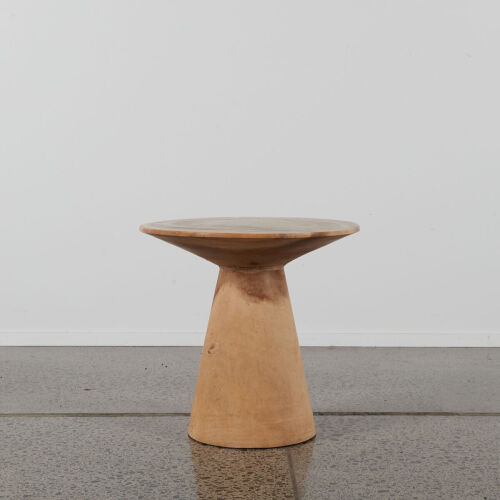 A Hand-Crafted Wooden Side Table