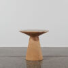 A Hand-Crafted Wooden Side Table