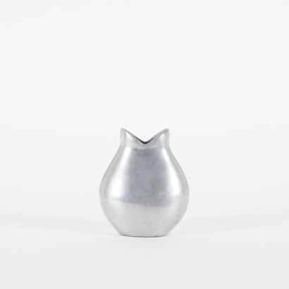 An Aluminium Bud Vase