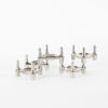 A Vintage Set of Five BMF Nagel Candle Holders