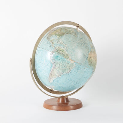 A Vintage World Globe