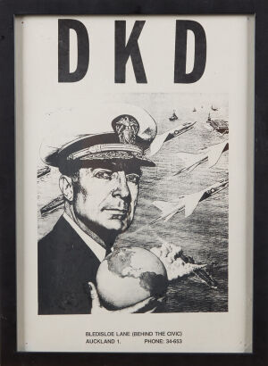 A Vintage DKD Cafe Poster