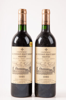 (2) 1985 Chateau La Mission Haut Brion, Pessac Leognan