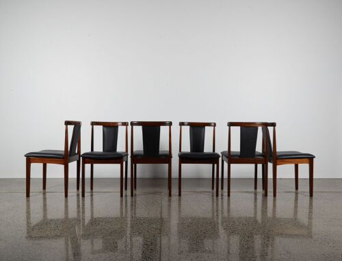A Suit Of Six Danske Mobler Chairs