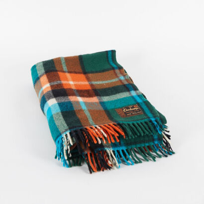 An Onehunga Mills Travel Rug