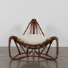 A Low Sculptural Chair In The Style Of Rolt Abraham