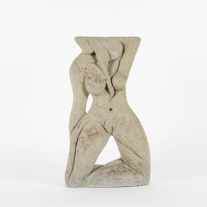 A Modernist Female From Sculpture