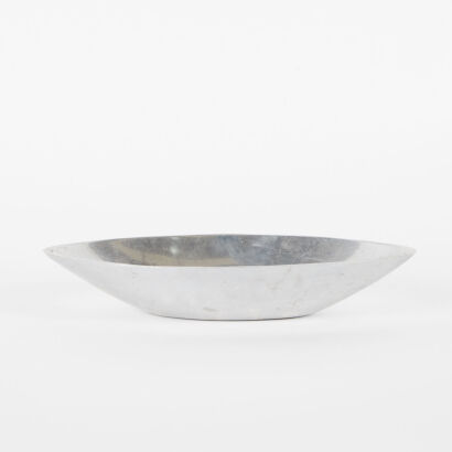 A Modernist Alloy Platter by Nambe Design
