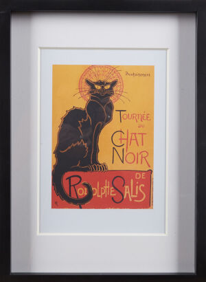 THEOPHILE ALEXANDRE STEINLEN Reopening Of The Chat Noir Cabaret, 1896