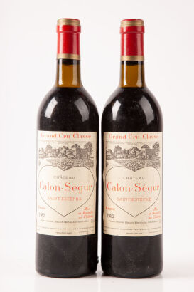 (2) 1982 Chateau Calon Segur, St Estephe