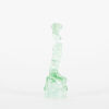 A Green Glass Female Figurine - 2