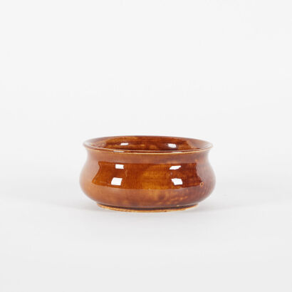 A Luke Adams Glazed Pottery Bowl