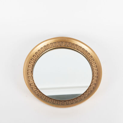 A 1970s Circular Mirror