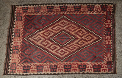 A Large Vintage Kilim Rug
