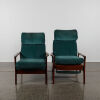 A Pair Of Mid Century Don Armchairs, Including A Reclining Armchair