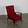 A Curvaceous Don Armchair in Red, Original Condition - 2