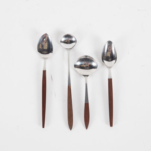 A Vintage Japanese 23-Piece Spoon Set By Epic