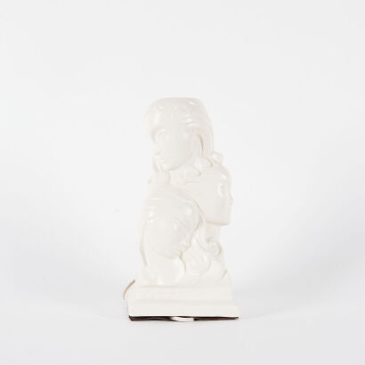 A Crown Lynn Three Faces of Eve Lamp Base