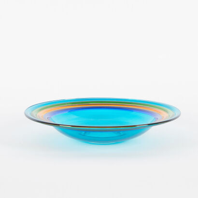 An Art Glass Fruit Bowl