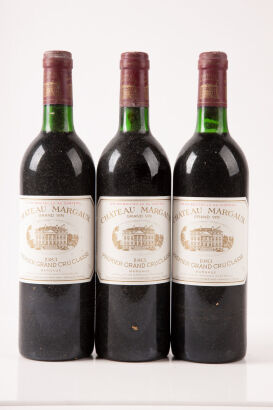 (3) 1983 Chateau Margaux, Margaux