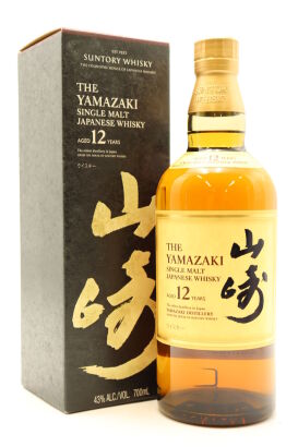 (1) The Yamazaki 12 Year Old Single Malt Japanese Whisky, 43% ABV