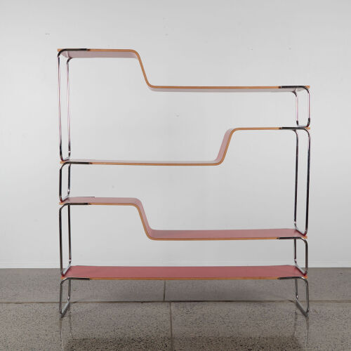 A BRF Loop Shelving Unit
