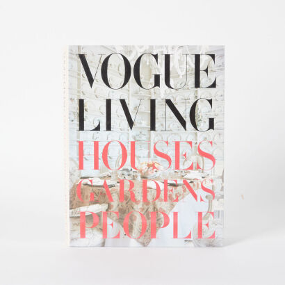ALFRED A KNOPF Vogue Living Houses Garden And People A First Edition