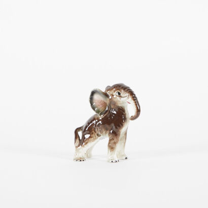 A Vintage Ceramic Elephant