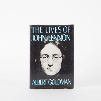ALBERT GOLDMAN 1988 First Edition, The Lives Of John Lennon