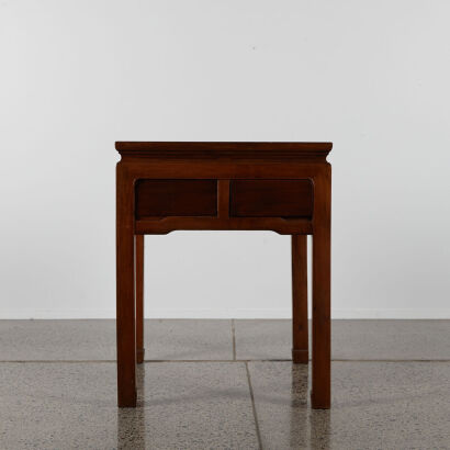A Traditional Chinese Wooden Square Table
