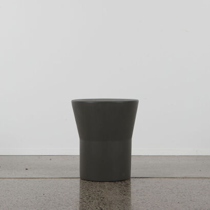 A Gray Tom Style Stool Or Side Table