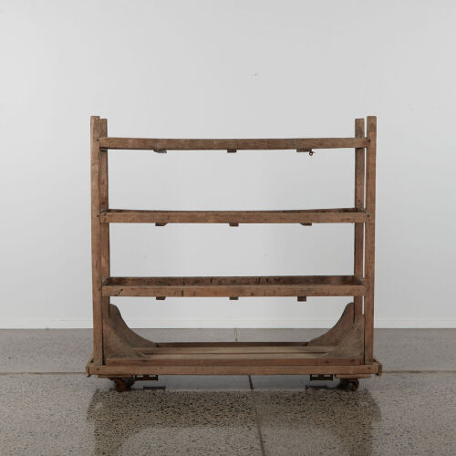 A Rustic French Shoe Rack