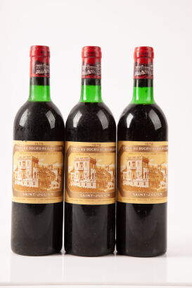 (3) 1978 Chateau Ducru Beaucaillou, St Julien