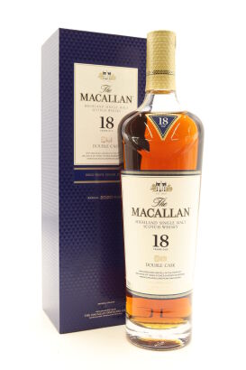 (1) The Macallan 18 Year Old Double Cask Single Malt Scotch Whisky, 43% ABV