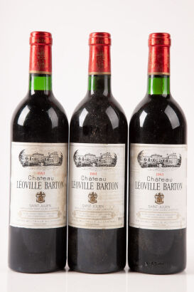 (3) 1983 Chateau Leoville Barton, St Julien