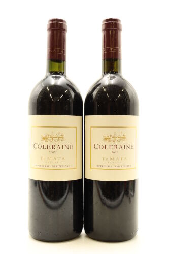 (2) 2007 Te Mata Estate Coleraine, Hawke's Bay [RP95]