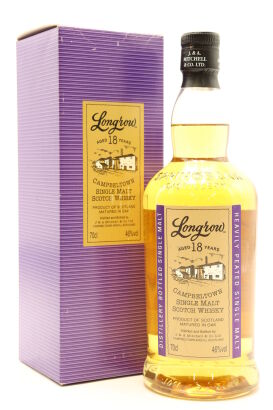 (1) Longrow 18 Years Old Edition Single Malt Scotch Whisky, 46% ABV