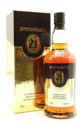 (1) Springbank 21 Year Old Single Malt Scotch Whisky 2018 Release, 46% ABV