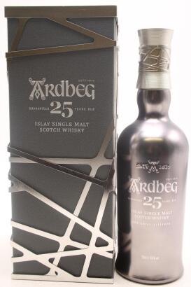 (1) Ardbeg 25 Year Old Single Malt Scotch Whisky, 46% ABV