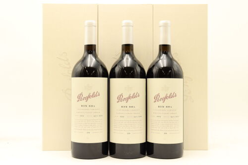 (3) 2004 Penfolds Bin 60A Coonawarra Cabernet Sauvignon - Barossa Shiraz, South Australia, 1500ml [JR18] [RP99] [WE96] [WS94] [JO98]