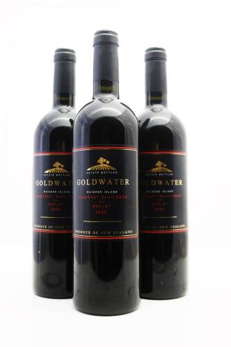 (3) 2000 Goldwater Estate Cabernet Sauvignon/Merlot