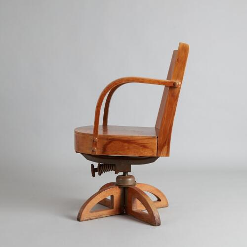 An Unusual 20th Century Plywood Chair