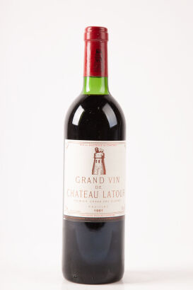 (1) 1981 Chateau Latour, Pauillac