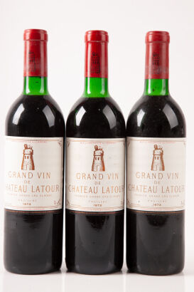 (3) 1973 Chateau Latour, Pauillac