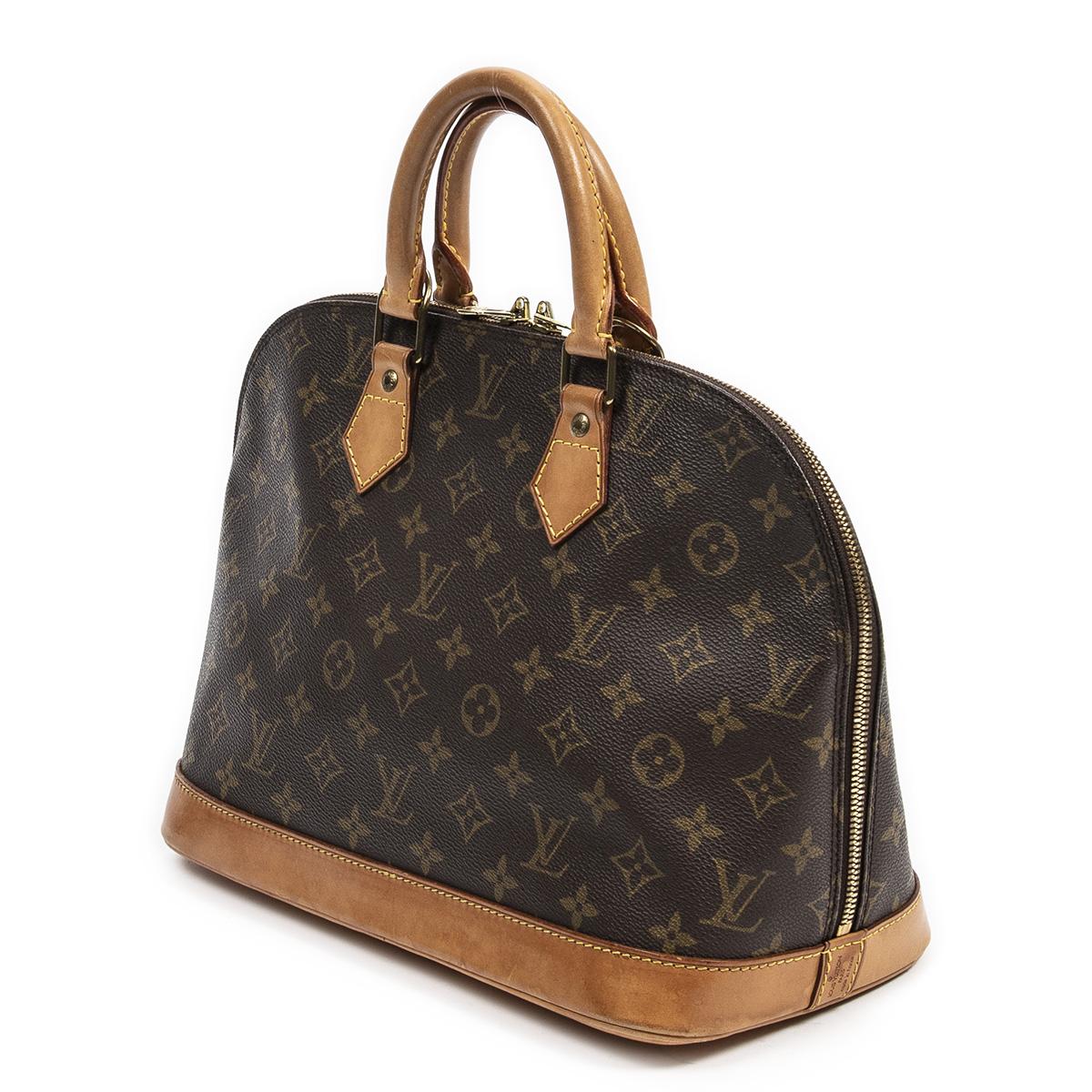 Sold at Auction: Louis Vuitton, Louis Vuitton Monogram Canvas Alma