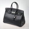 Herm&egrave;s Noir Epsom Birkin 35 Bag